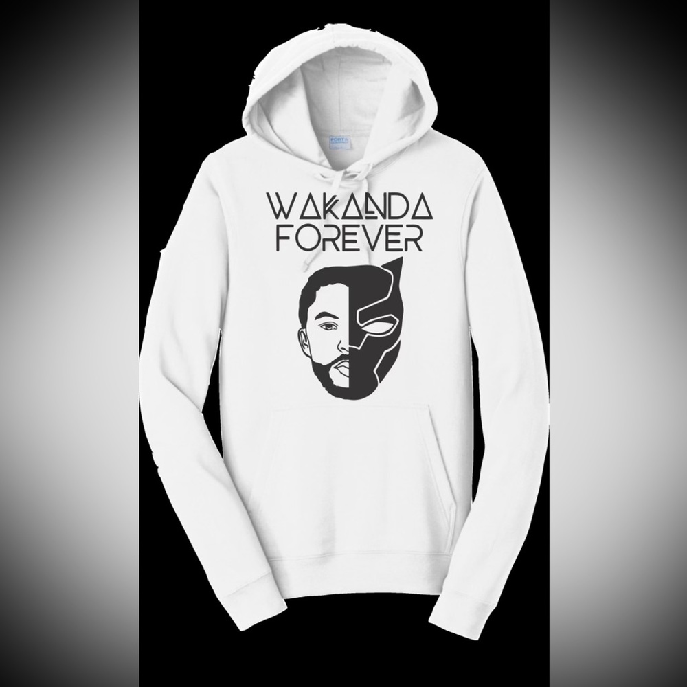 Wakanda Forever Black Panther Marvel Hoodie / Sweatshirt | Sizes S-XL